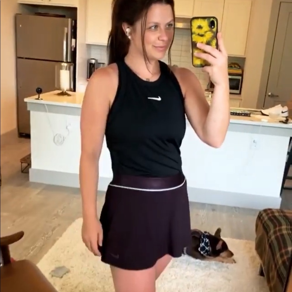 Nike Maroon Tennis Skirt size M